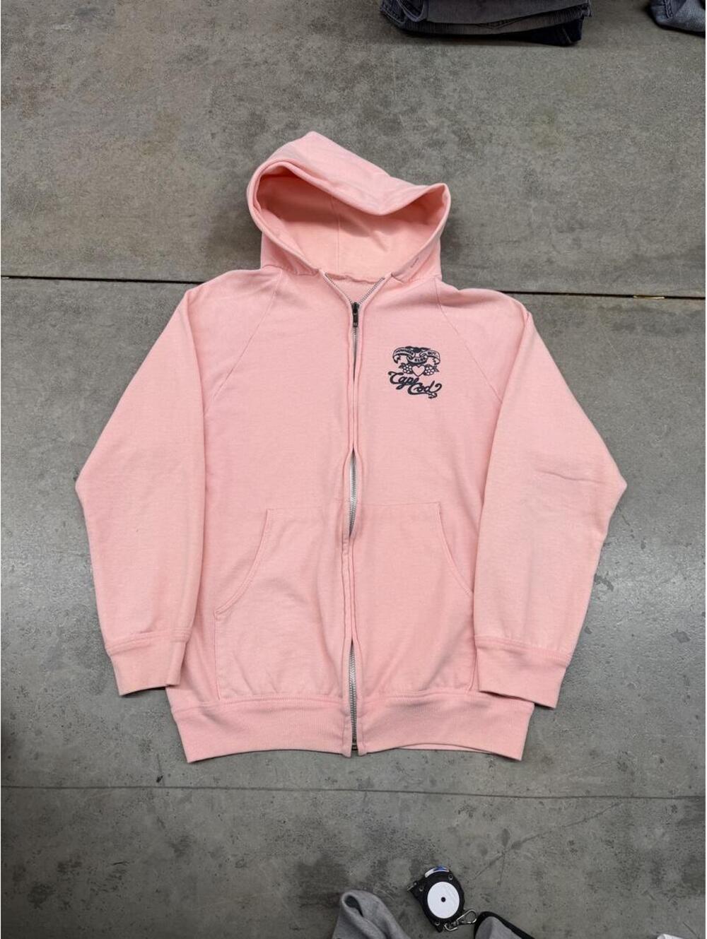 vintage nowhere else but cape cod pink destination hoodie size large